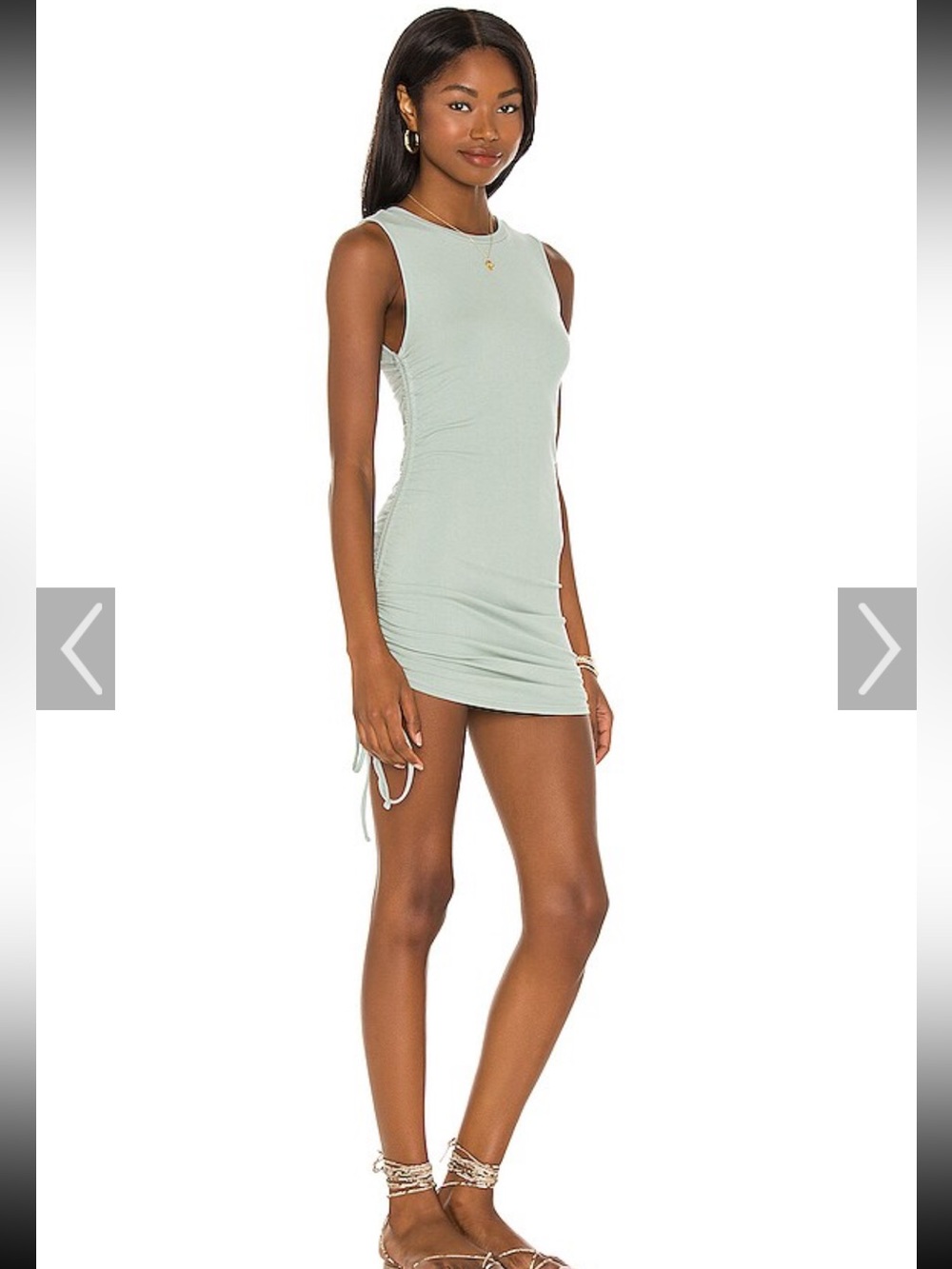 NWOT Steve Madden “smokeshow dress” mint green dress size XS